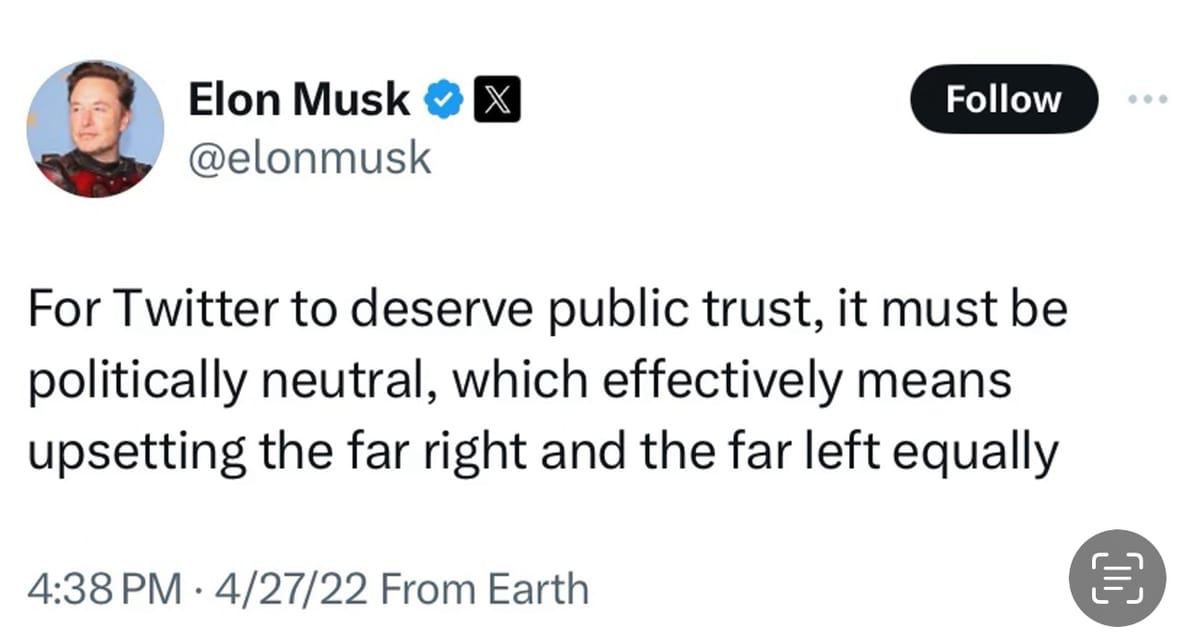 If X and Musk are not politically neutral, democracies need to act to mitigate the growing risks.