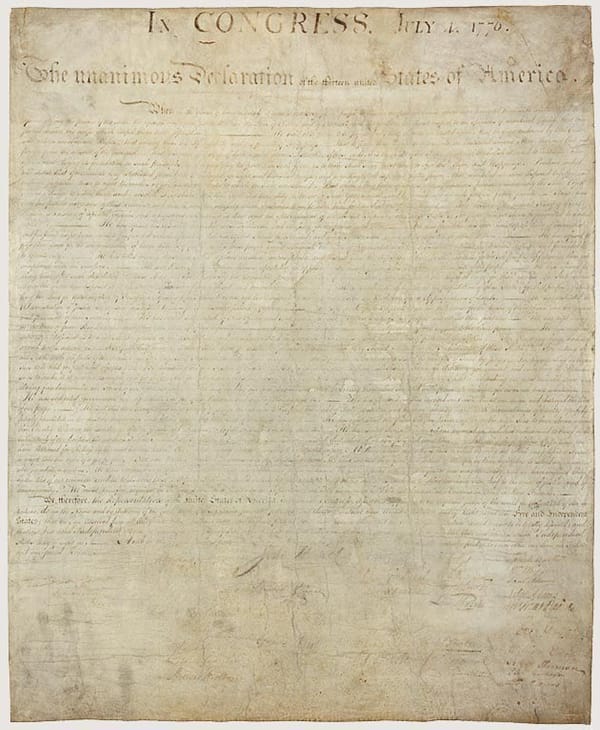 A Declaration of Independence from Tyranny, With Liberty and Justice for All