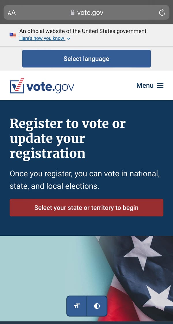 A rebooted Vote.gov makes voting information more accessible to all Americans