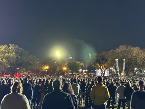 What We the People heard on the National Mall tonight